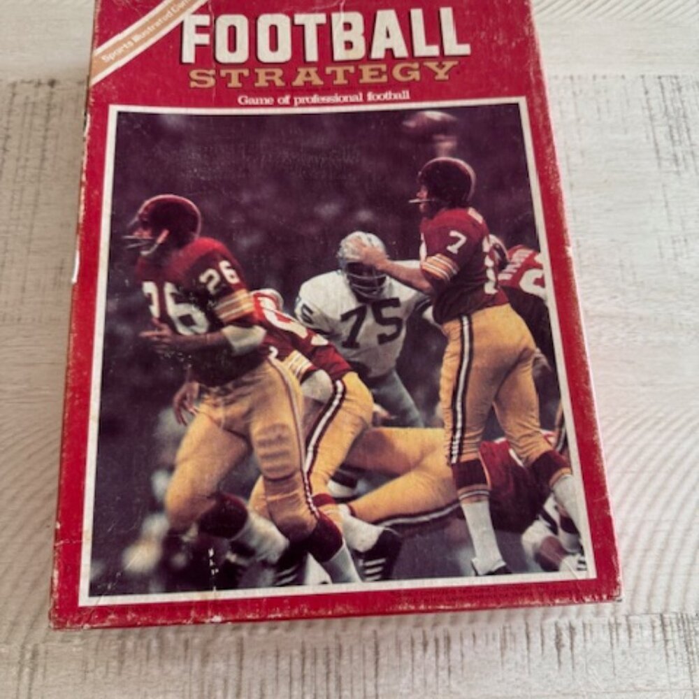 Rare, vintage 1972 Avalon Hill Football Strategy Game of Professional Football